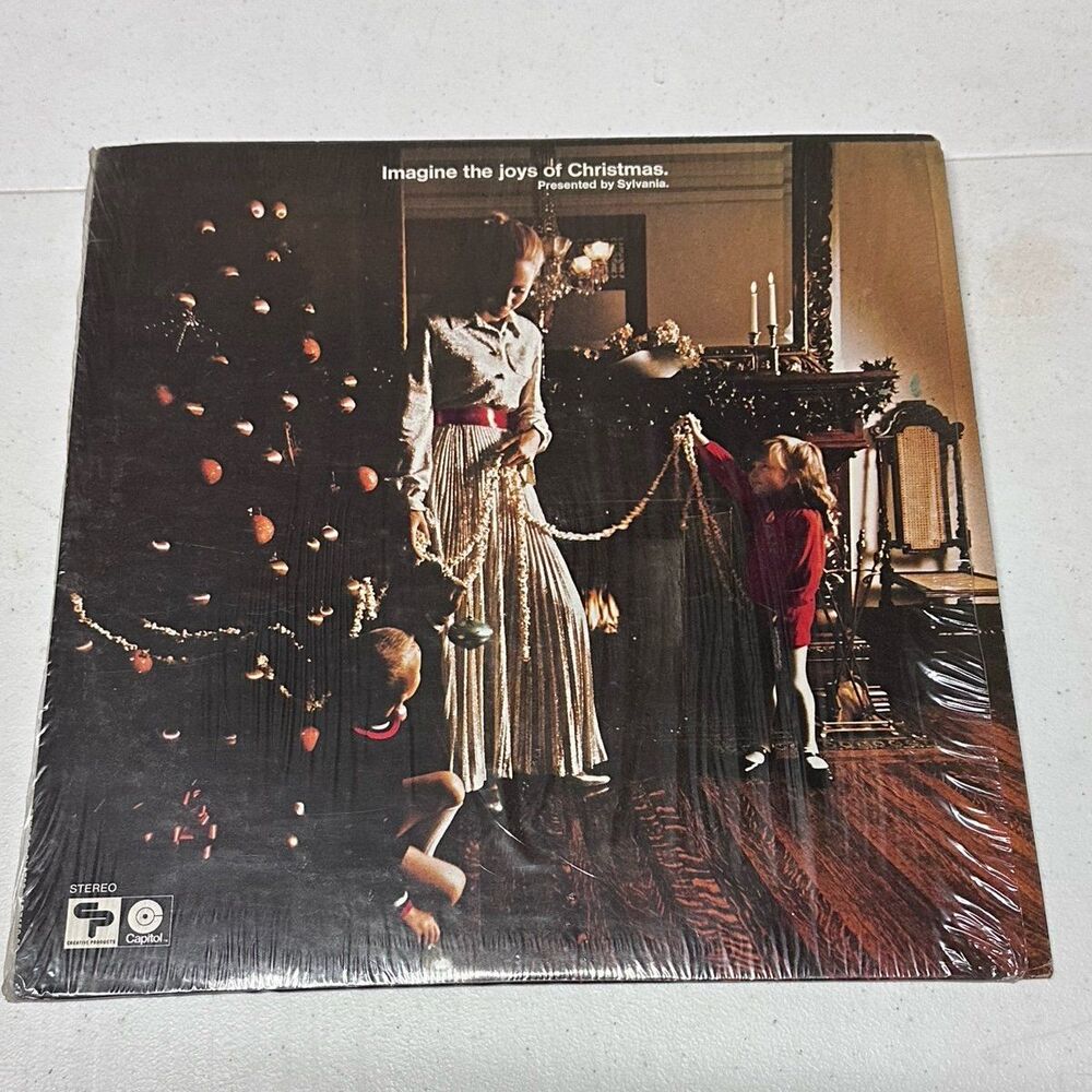 Sylvia Imagine the Joys of Christmas Vinyl LP Sealed Capitol